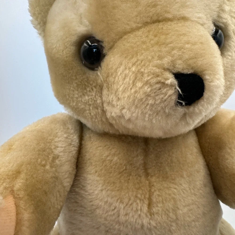 Midwest Importers‎ of Cannon Falls Teddy Bear Plush Tan Poseable 16” Vintage